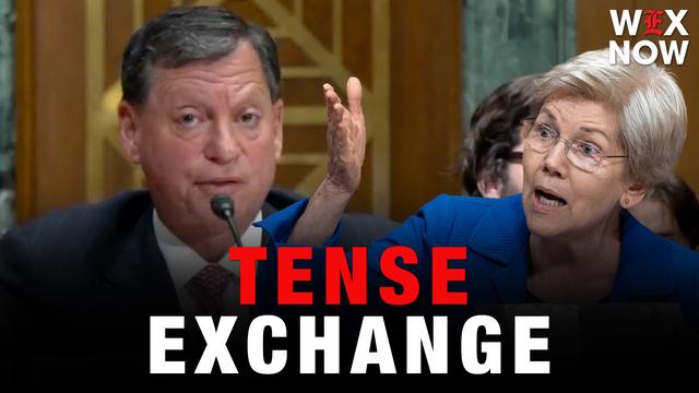 Elizabeth Warren has tense exchange with IRS chief over call wait times