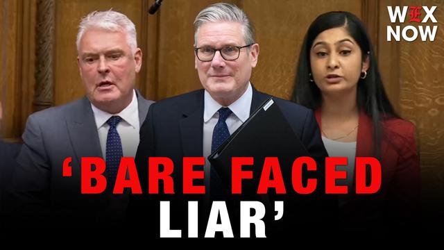 Two members of parliament removed after calling Starmer a liar