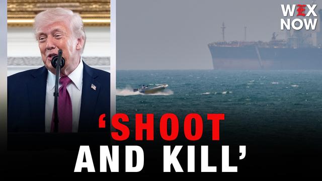 Trump orders Navy to destroy any boats laying mines in Strait of Hormuz