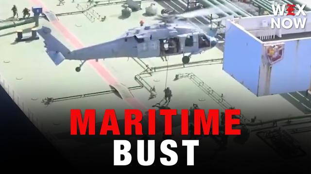 Dramatic moment: US forces board vessel accused of transporting Iranian oil