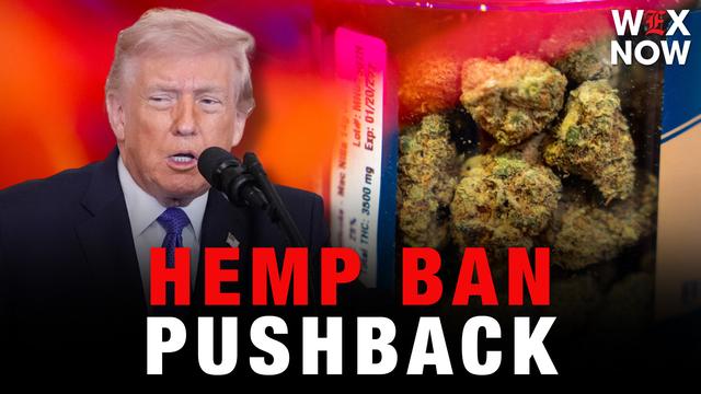 Trump calls for Congress to amend hemp ban after marijuana reclassification