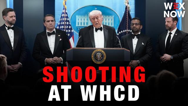 Trump speaks following White House Correspondents’ Dinner shooting