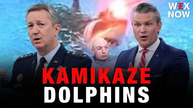 Caine likens ‘kamikaze dolphin’ to ‘sharks with laser beams’ from Austin Powers