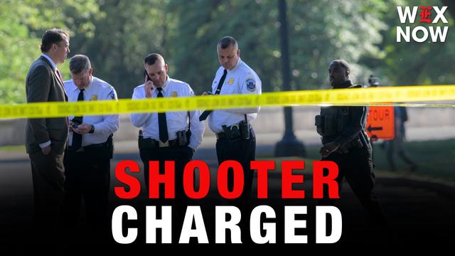Man who shot at Secret Service near White House charged with three counts