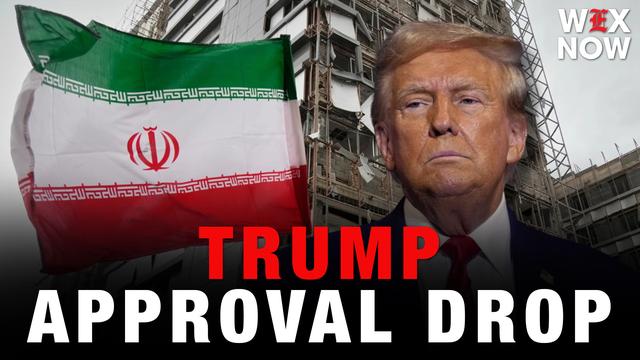 Trump approval rating sinks thanks to Iran