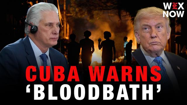 Cuban president warns of ‘bloodbath’ if US attacks as tension rises