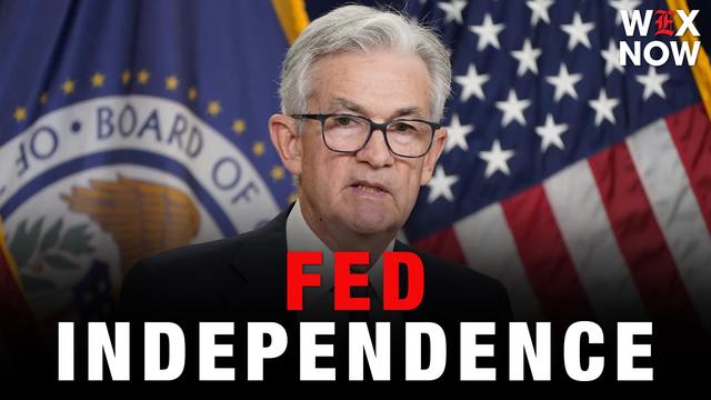 Jerome Powell speaks about Fed independence after stepping down