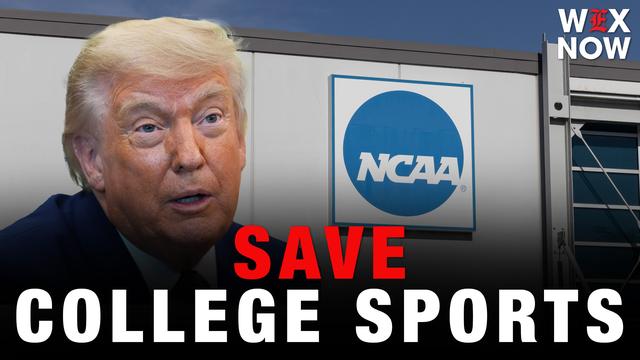 Trump urges Congress to pass a bipartisan law on college sports