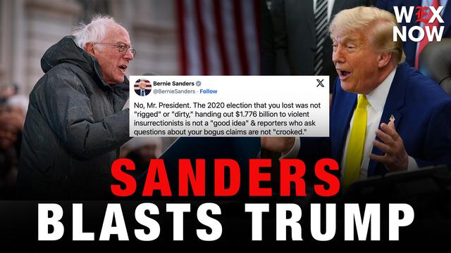 Bernie Sanders calls out Trump: ‘You’re a president, not a dictator’