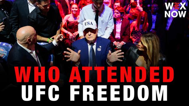 Here’s who attended the UFC Freedom 250 cage match