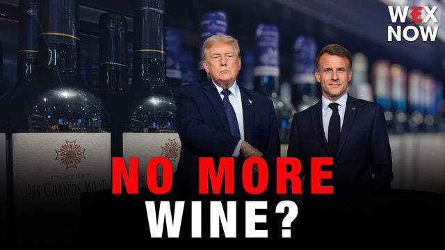 Trump threatens France with 100% wine tariff
