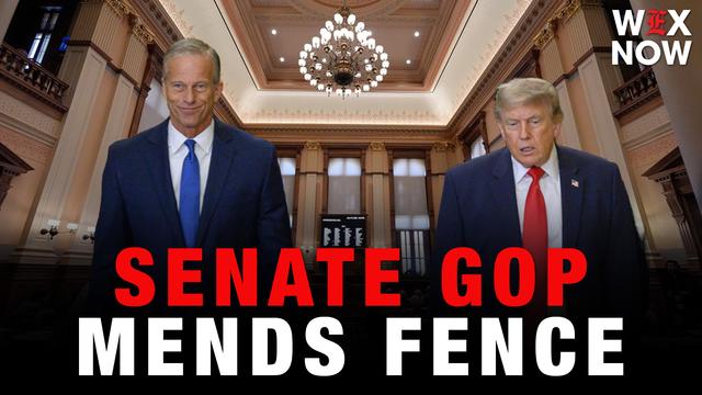 Senate GOP tries to mend fences with Trump after heated lunch
