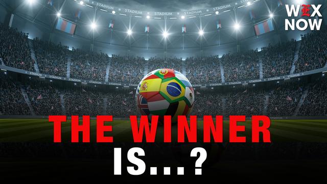 Fill in the Blank: Trump will hand the World Cup finals trophy to__