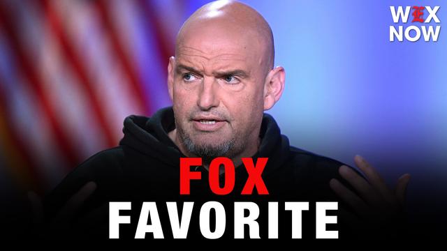 John Fetterman has appeared on the network 56 times this year