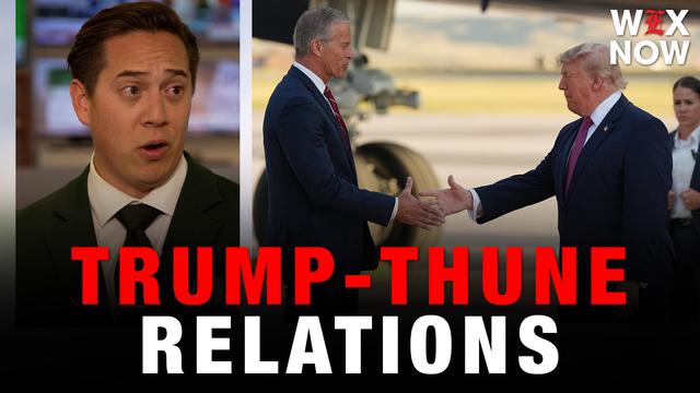 Christian Datoc on Donald Trump and John Thune rocky relationship