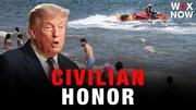 Trump to award top civilian honor to teenage lifeguard who saved child