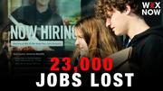 Economy lost 23,000 jobs in July in major disappointment