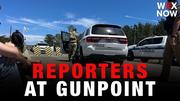 Space Force security officers hold reporters at gunpoint at California base