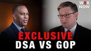 Mike Johnson says Hakeem Jeffries ‘challenge’ with DSA will differ from GOP rabble-rousers