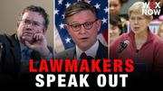 Massie, Warren Take Aim at GOP Over AI and Affordability as Mike Johnson Defends Policies
