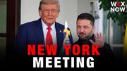 Zelensky said Trump agrees to speak in New York for diplomatic meeting