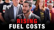 Abdul El-Sayed holds news conference on rising fuel costs