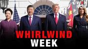 Press out, Xi in: Trump’s whirlwind week on the world stage