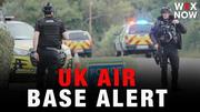 Men arrested on explosives charges near UK air base used by US in Iran war