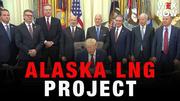 Trump announces plans for a $54 billion project in Alaska