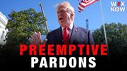 Potential pardons, 2028, and Iran: Trump sounds off at the White House