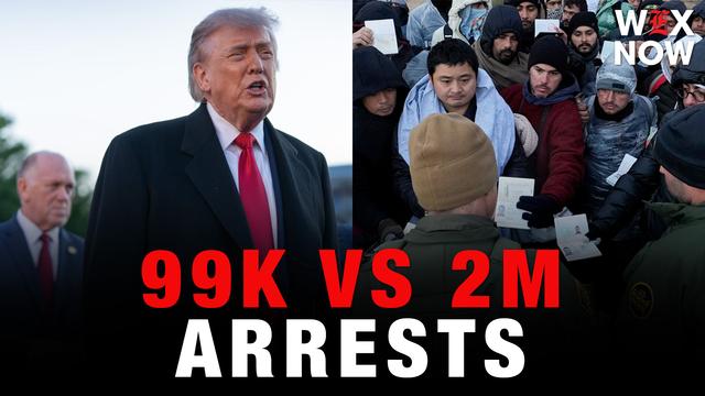 99,000 arrested at Mexican border in Trump’s first year versus 2 million in Biden’s first year – May 31, 2024