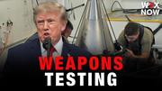 Trump announces advanced weapons testing ‘super range’ in Montana