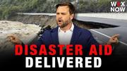 Vance announces additional $858 million in disaster funding during campaign stop