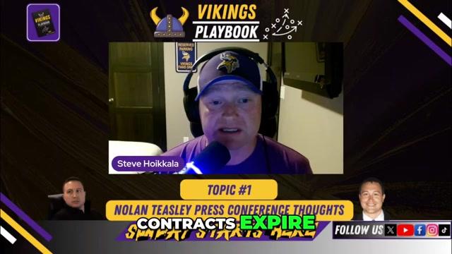 Vikings GM Nolan Teasley: Staffing, O'Neill & Edge Depth - Your Vote!