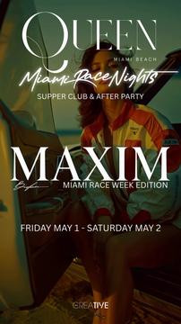 Maxim Miami Race Nights In Miami