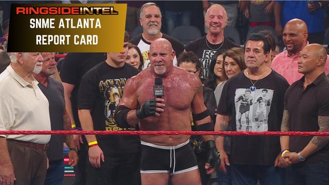 WWE Saturday Night's Main Event report card: Grading the best/worst matches in ATL #goldberg