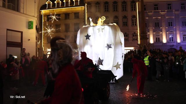 V Ljubljani že dočakali Miklavža #foto