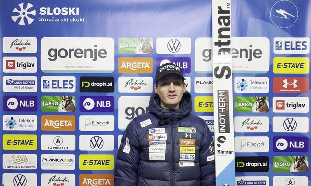 Domen Prevc si je po veliki zmagi oddahnil, da mu je uspel 