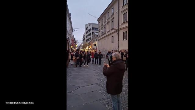 Hrvati začudeni, kaj se dogaja z Ljubljano