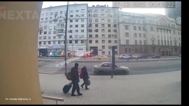 Srhljiv prizor iz Moskve: bil je na mestu mrtev