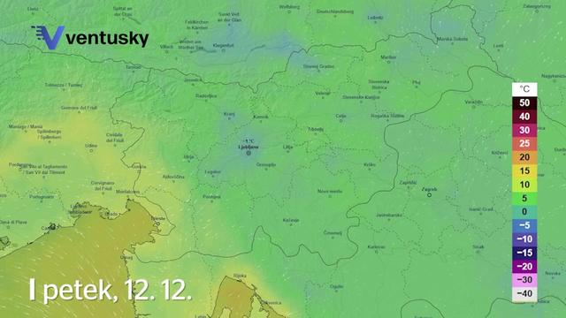 Pred nami opazna sprememba, meteorologi razkrivajo podrobnosti #animacija