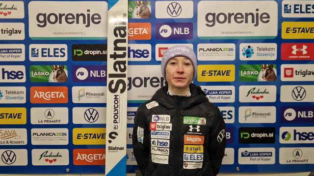 Nika Prevc za las brez zmage: Danes lahko razmišljam, kje sem izgubila tisto točko