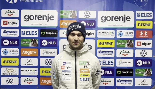 Domen Prevc zadovoljen: Naredil sem dva dobra skoka, Ren pa dva odlična