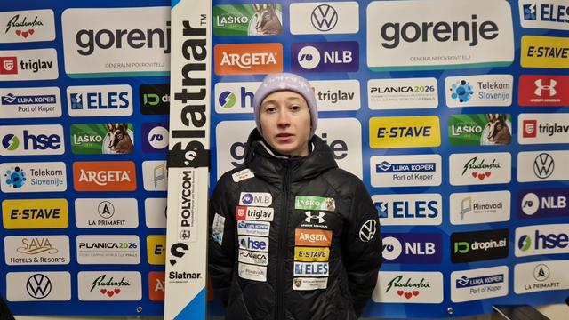 Nika Prevc z zmago skočila v rumeno majico in si zadala cilj