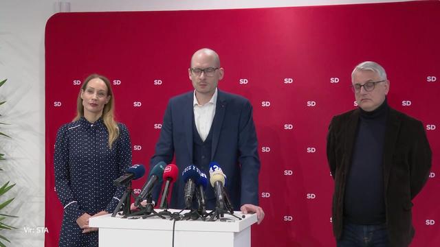 Matej Tašner Vatovec v SD. Asta Vrečko: Izdal nas je.