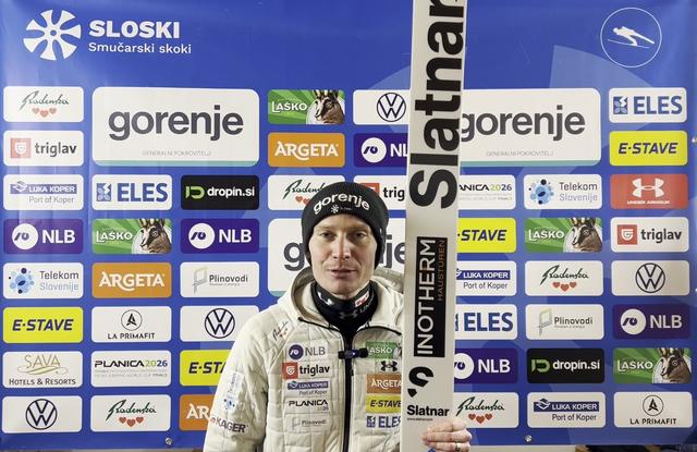 Slovenca v Zakopanah le za danes nepremagljivima Avstrijcema