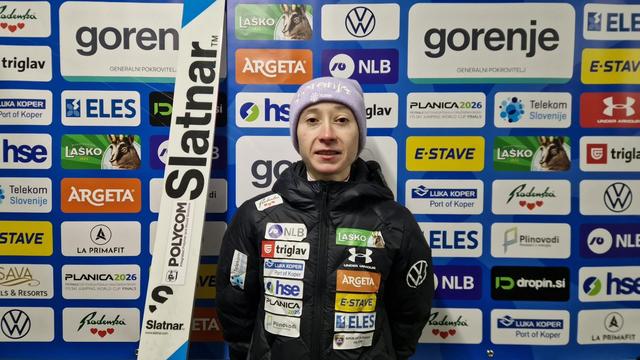 Nika Prevc na Kitajskem razred zase!