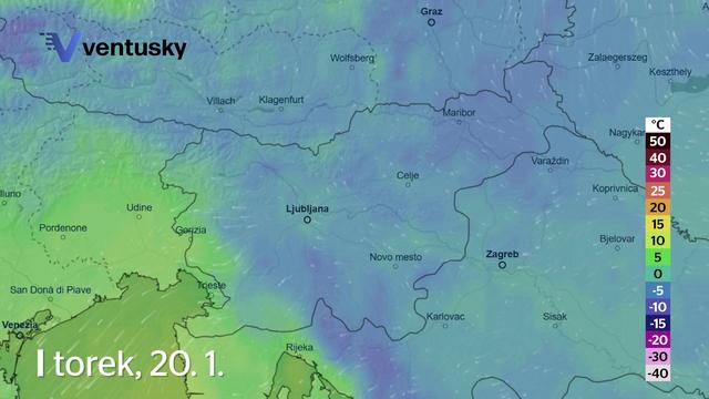 Arso: To bo najhladnejši dan v tem tednu
