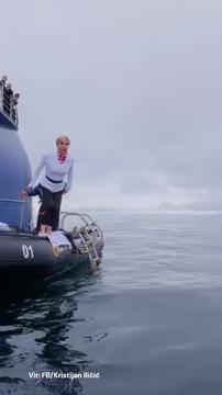 Nor podvig nekdanje hrvaške predsednice: poglejte, kaj je storila na Antarktiki