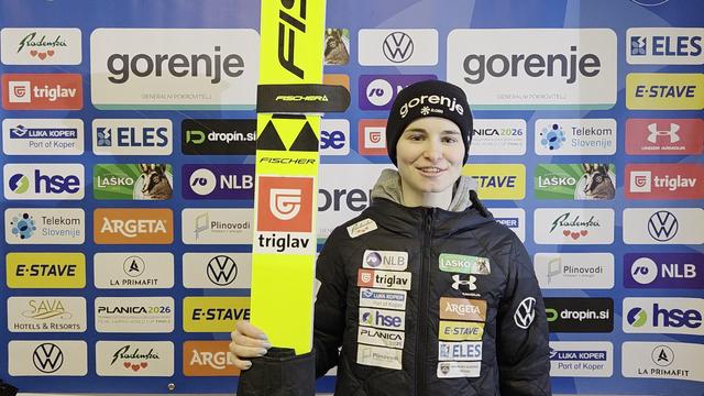 Nika Prevc s sijajnim finalnim nastopom skočila na stopničke, odlična tudi Nika Vodan